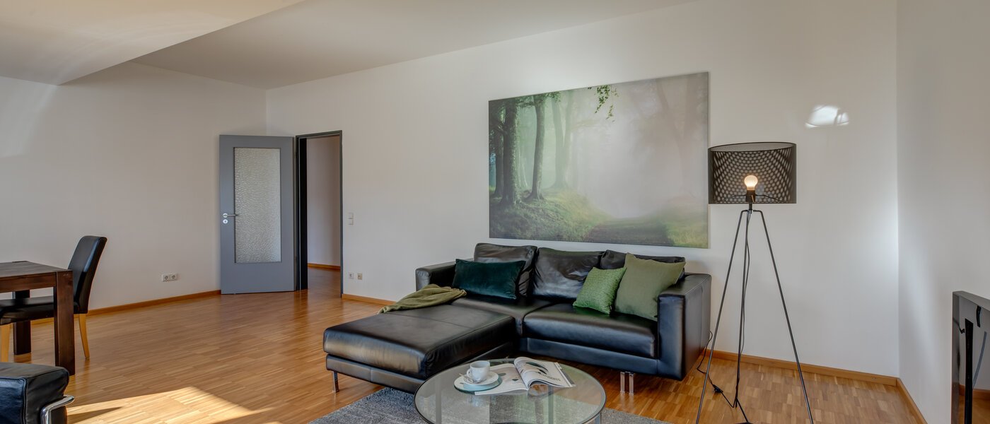 roof terrace apartment München Maxvorstadt - Museumsviertel 04 living area 1