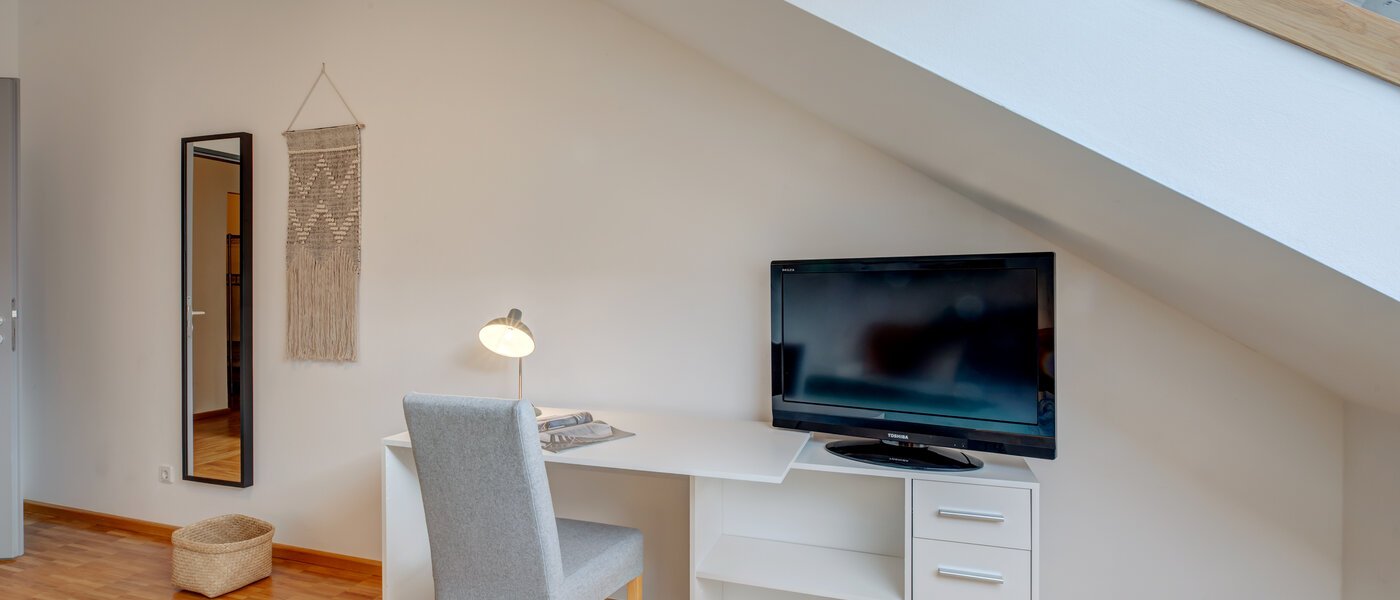 roof terrace apartment München Maxvorstadt - Museumsviertel 03 1. bedroom 1