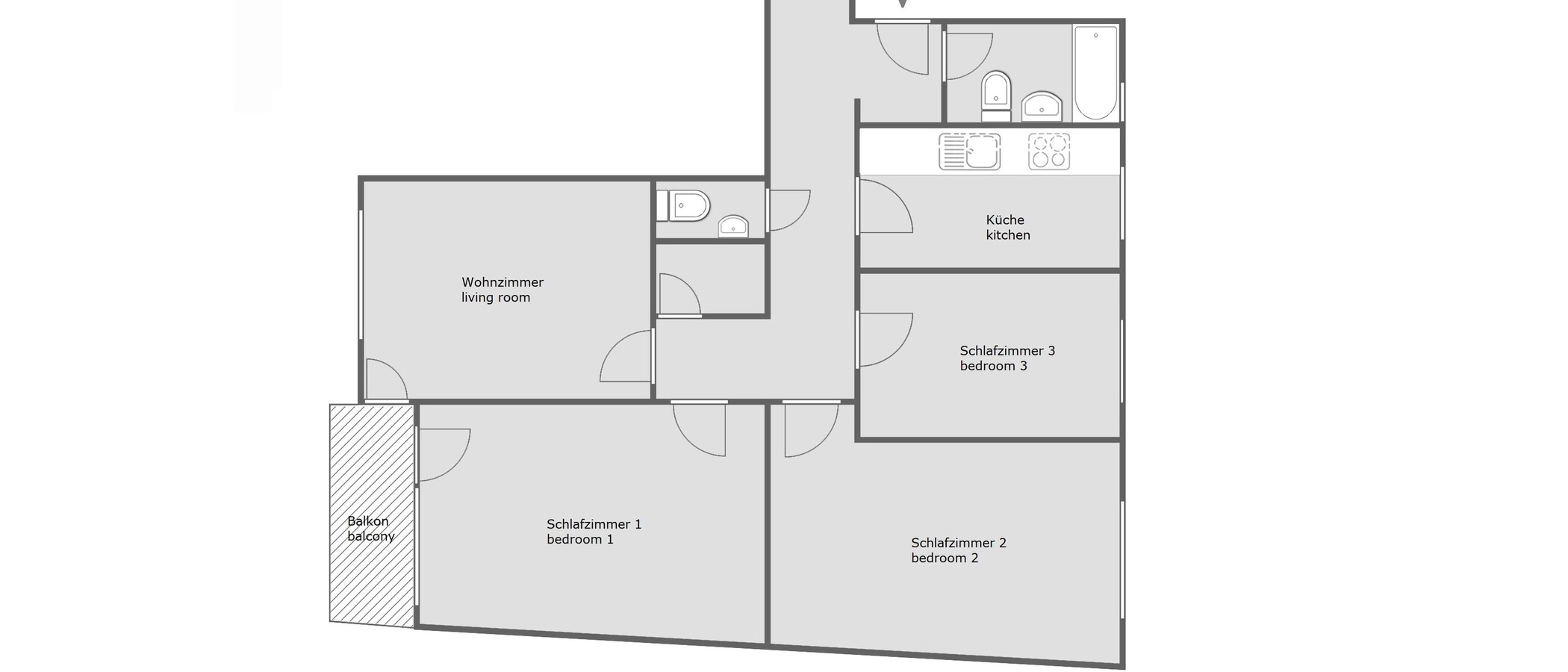 apartment München Neuhausen 01 floor plan 10004