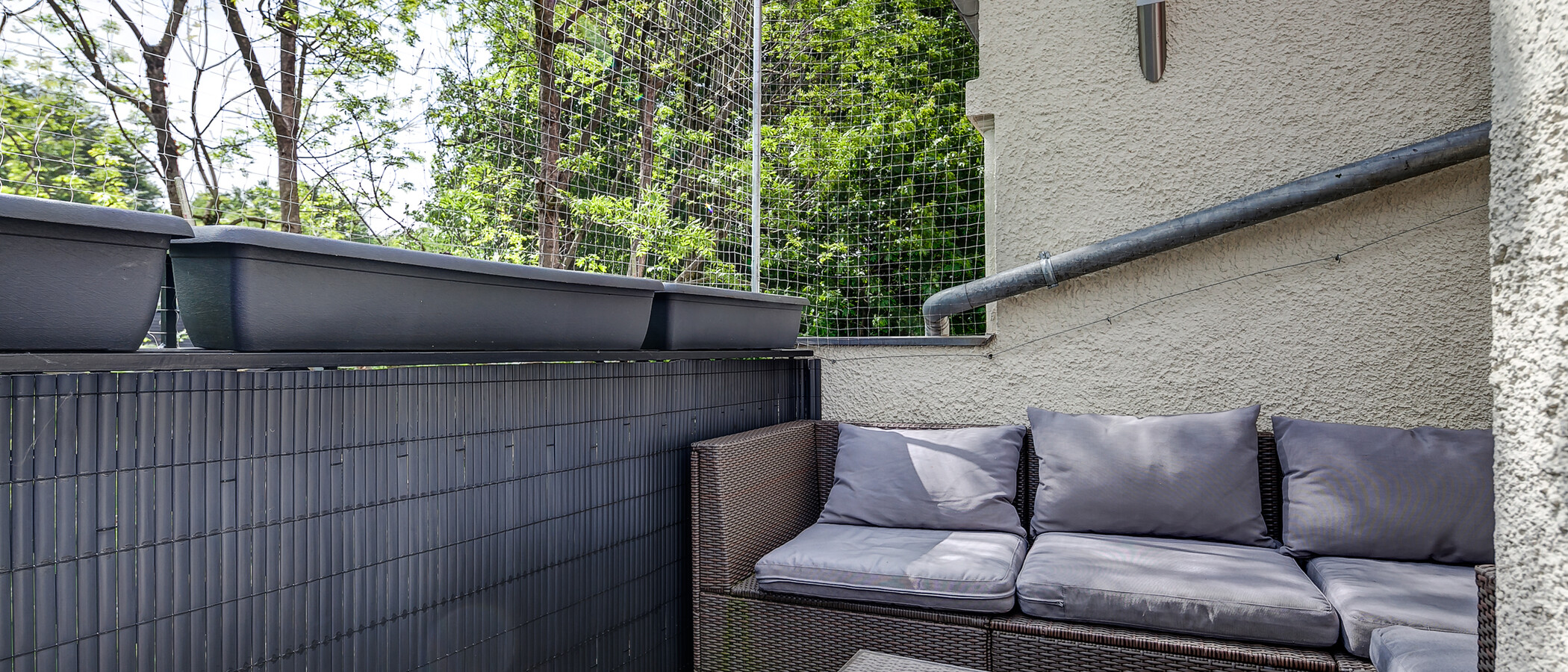 gallery apartment  München Schwabing (rechts der Leopoldstraße) 02 terrace 10012