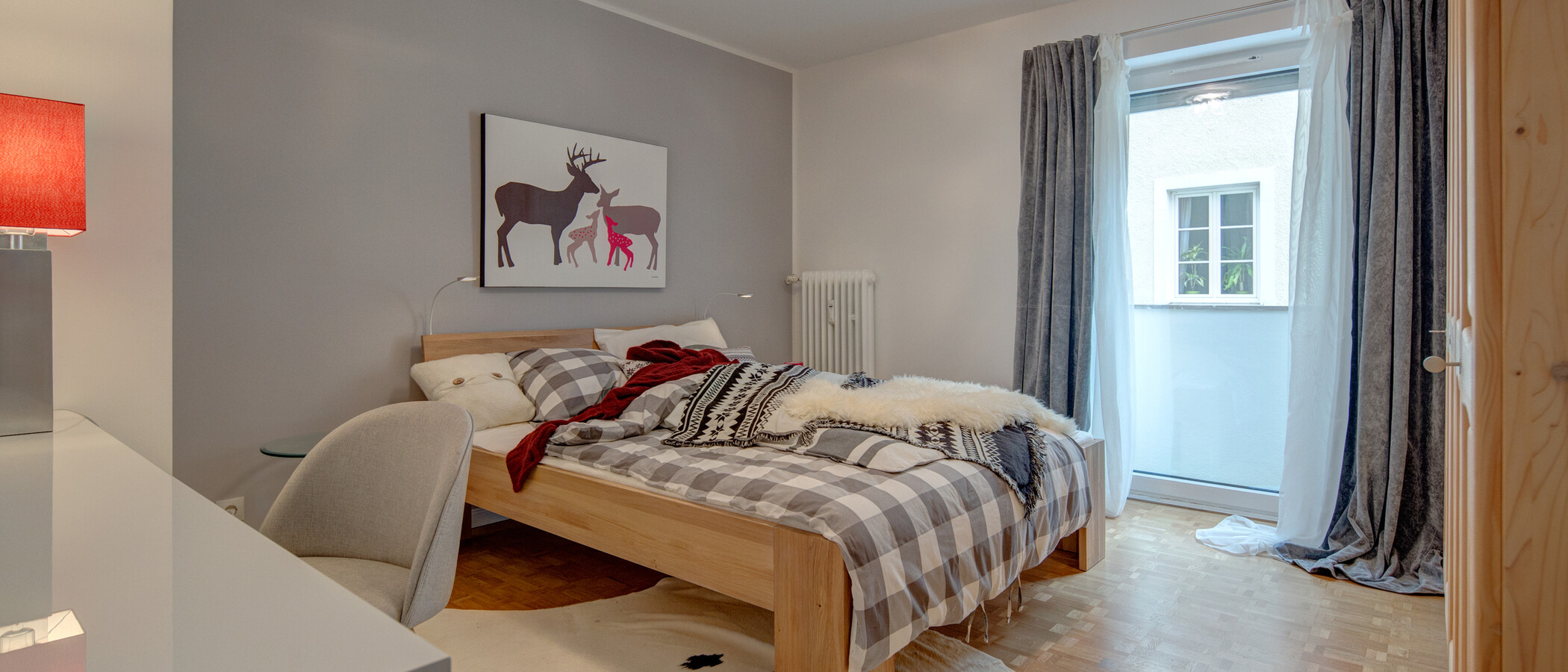 apartment München Au-Haidhausen 02 sleeping area 10029