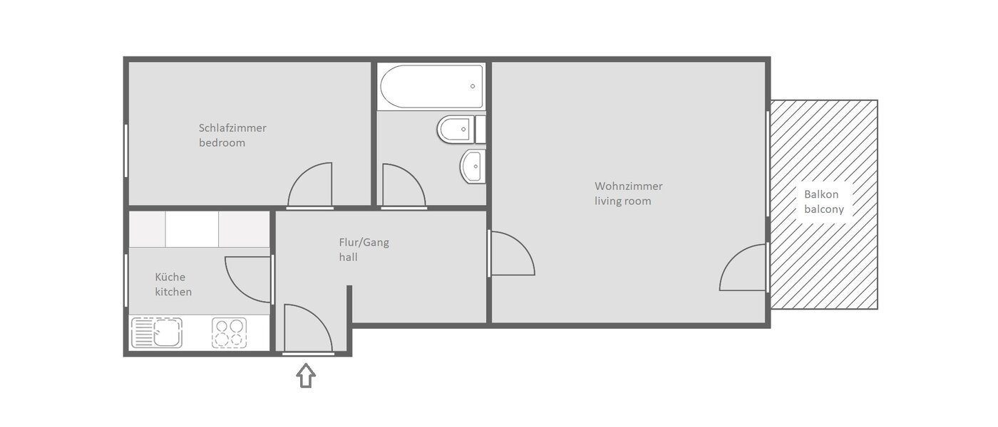 apartment München Pasing 01 floor plan 10073
