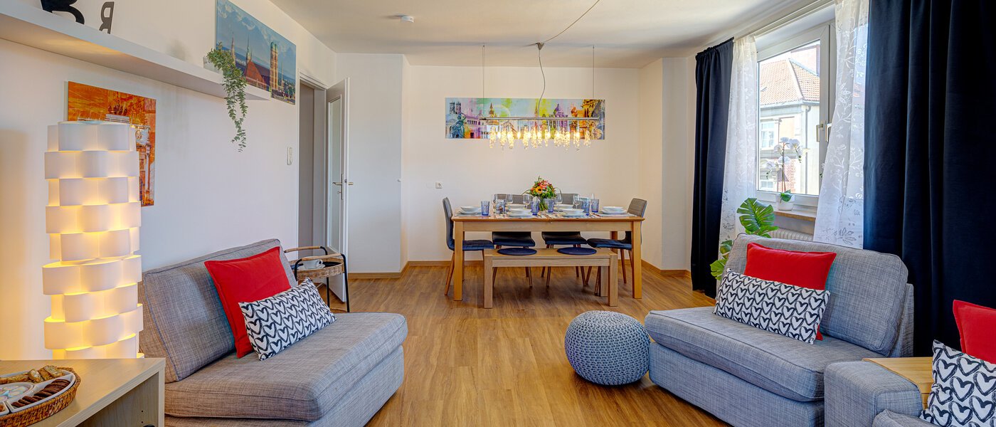 apartment München Lehel 05 living area 10088