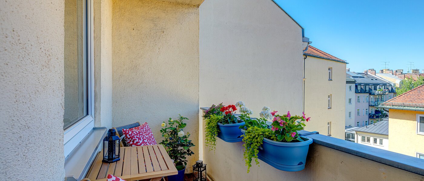 apartment München Lehel 01 1. balcony 10088