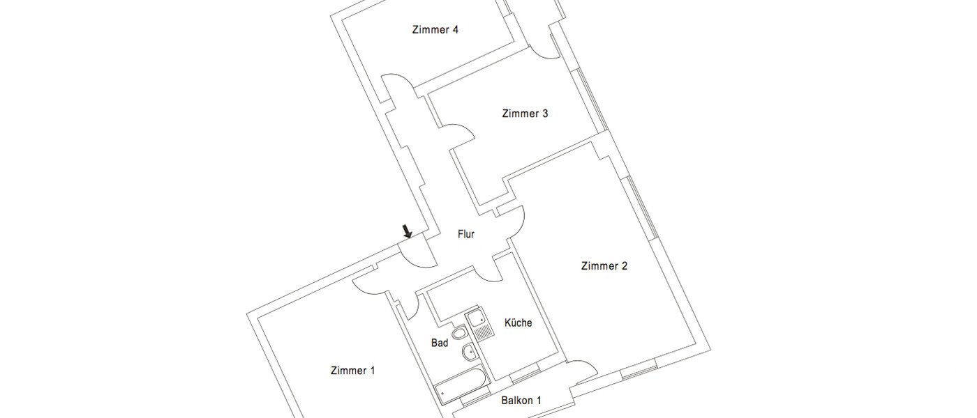 apartment München Lehel 01 floor plan 10088