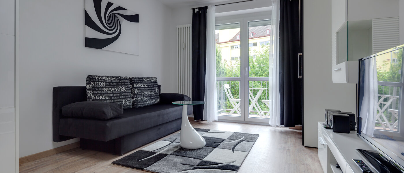 apartment München Obersendling 01 living room 10120