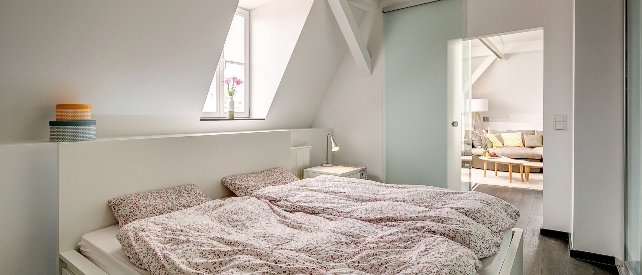 attic apartment München Schlachthofviertel 04 sleeping area 10128