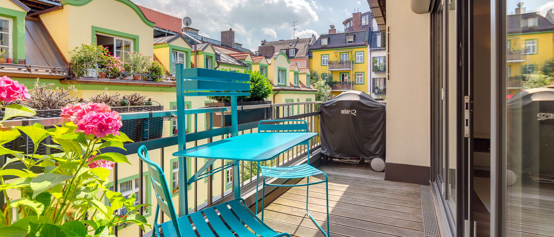 apartment München Maxvorstadt - Universitätsviertel 02 1. balcony 10142