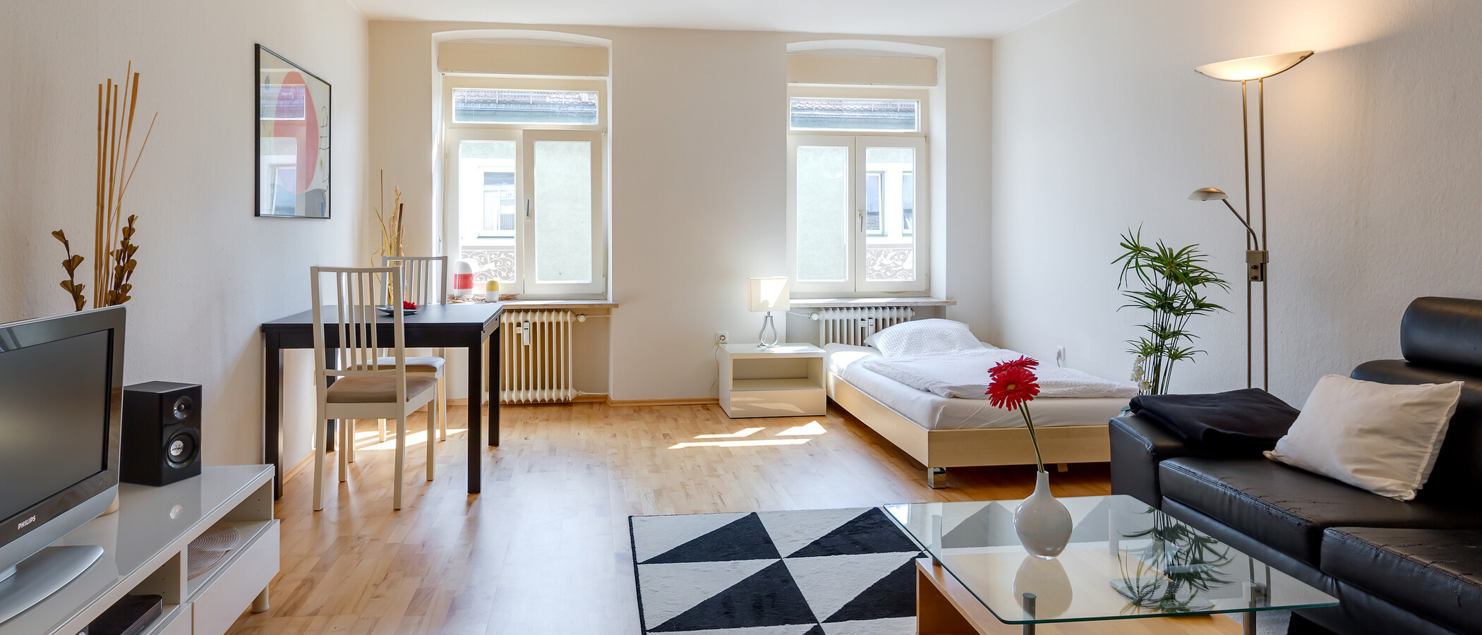 apartment München Schwanthalerhöhe 03 living room 10157