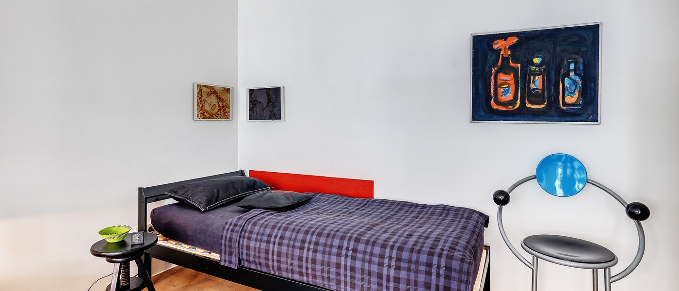 apartment München Schwabing-West (rund um den Hohenzollernplatz) 01 sleeping area 10175