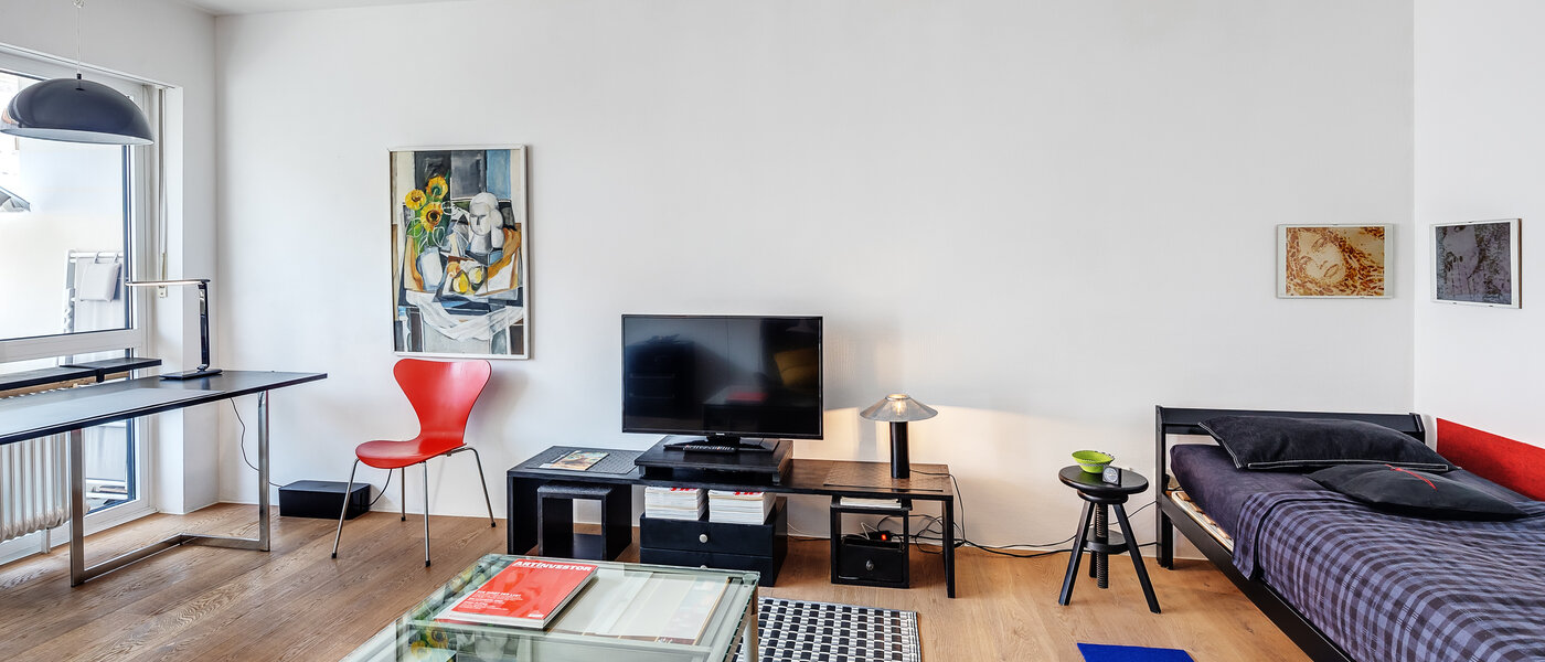 apartment München Schwabing-West (rund um den Hohenzollernplatz) 05 living area 10175