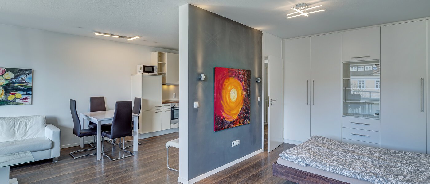 apartment München Haidhausen 04 sleeping area 10189