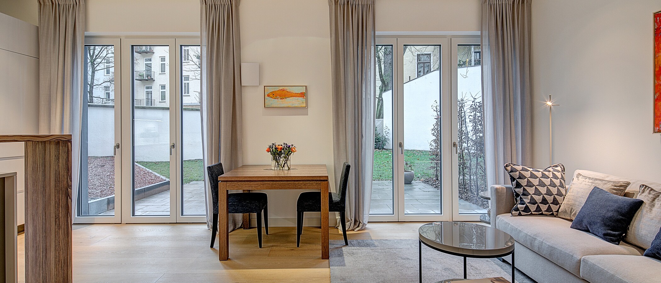 apartment München Lehel 02 living area 10209