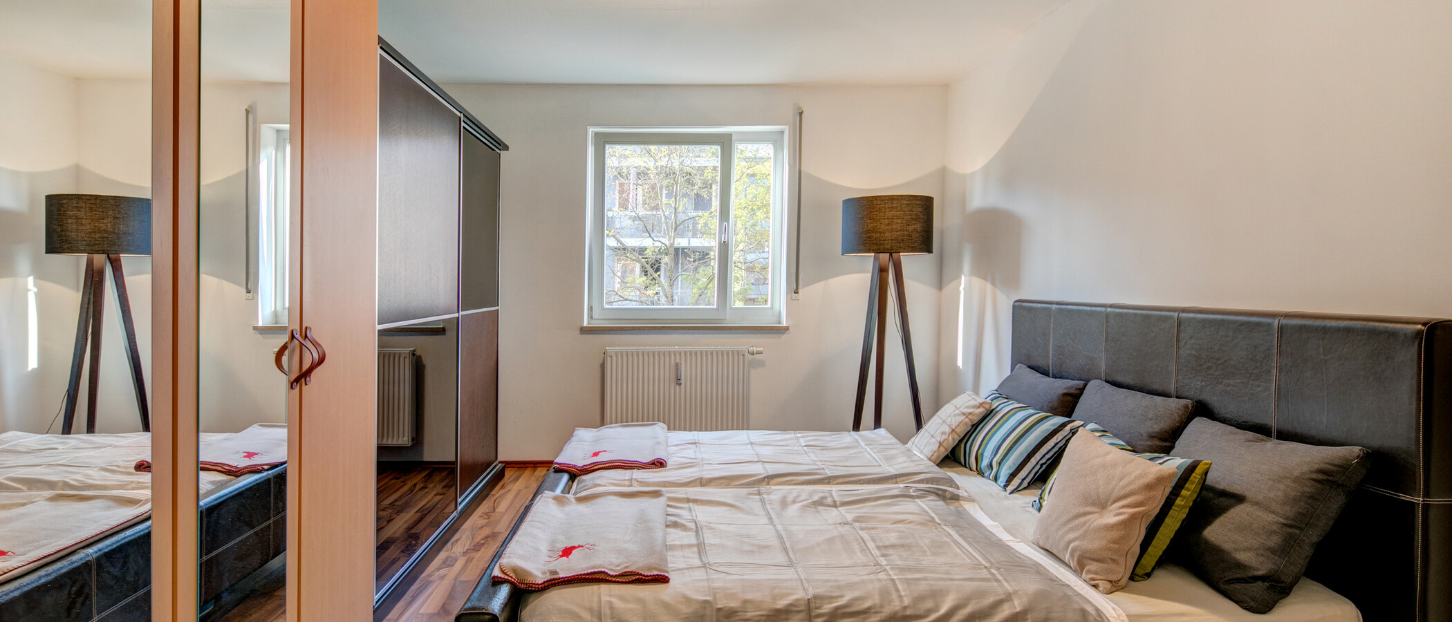 apartment München Parkstadt Schwabing 01 sleeping area 10278
