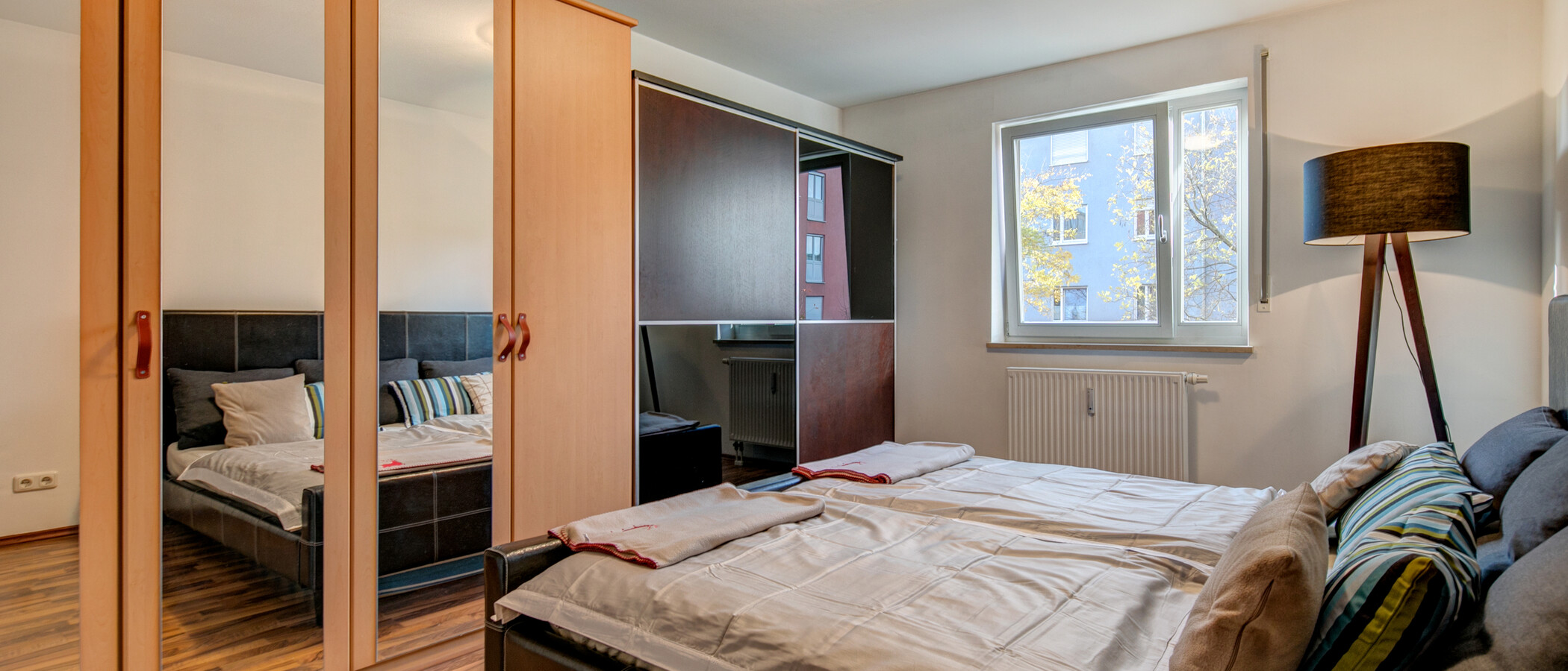 apartment München Parkstadt Schwabing 02 sleeping area 10278