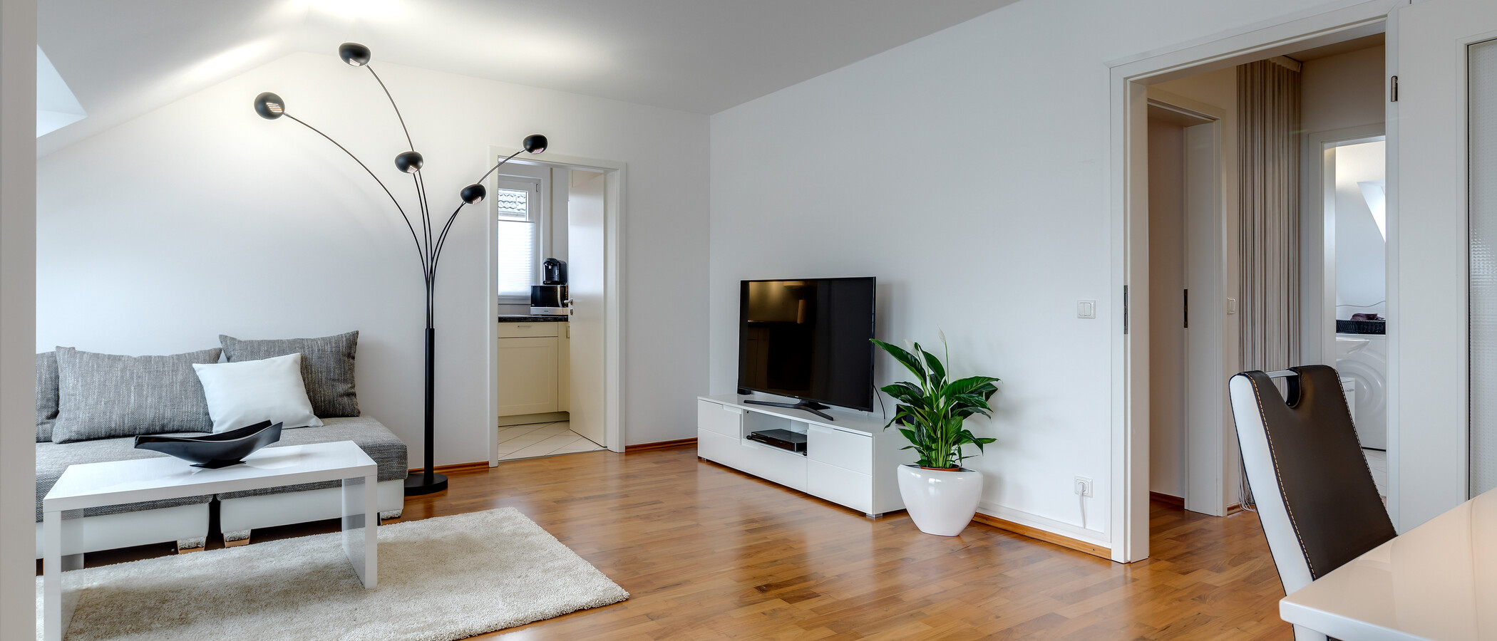 attic apartment München Trudering 03 living room 10283