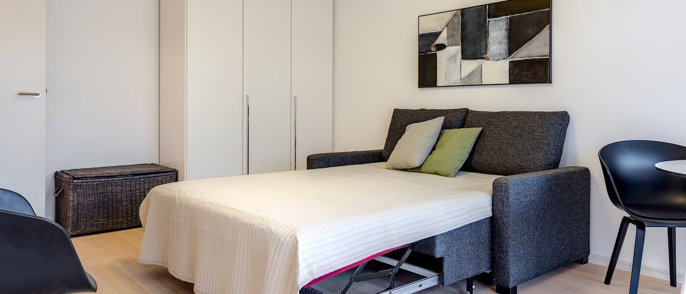 apartment München Nymphenburg 01 sleeping area 10315