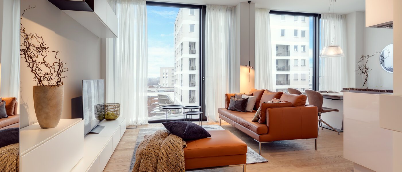 apartment München Nymphenburg 01 living room 10338