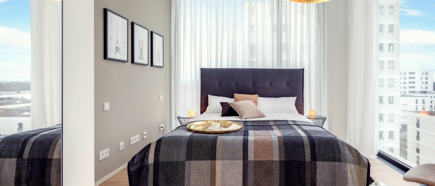 apartment München Nymphenburg 02 sleeping area 10338