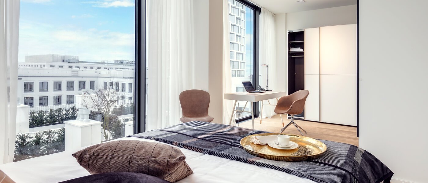 apartment München Nymphenburg 04 sleeping area 10338