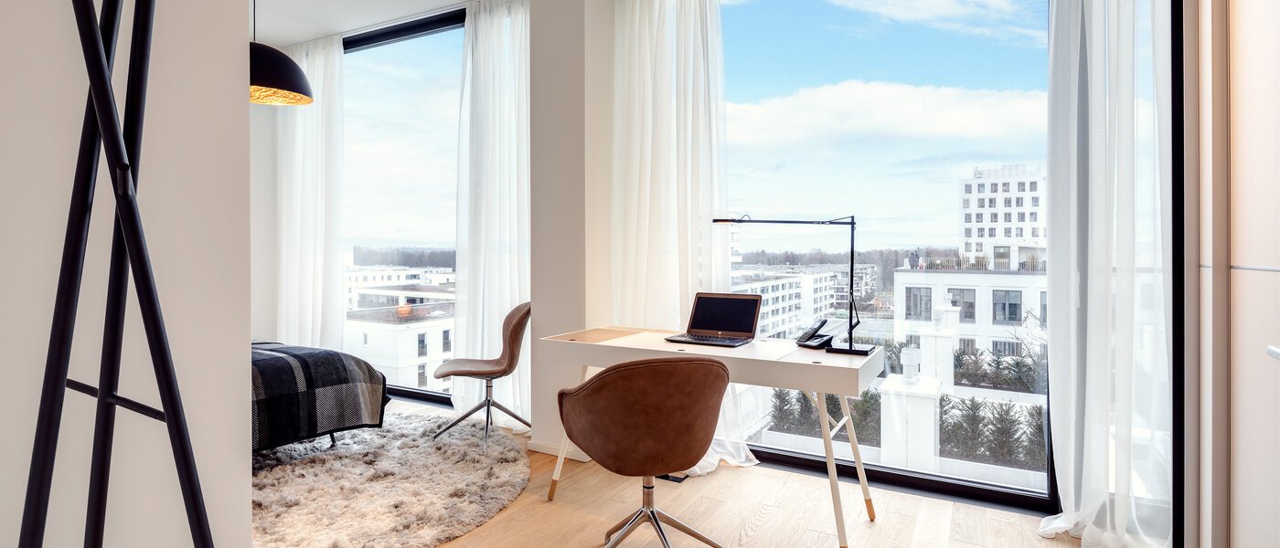 apartment München Nymphenburg 06 sleeping area 10338