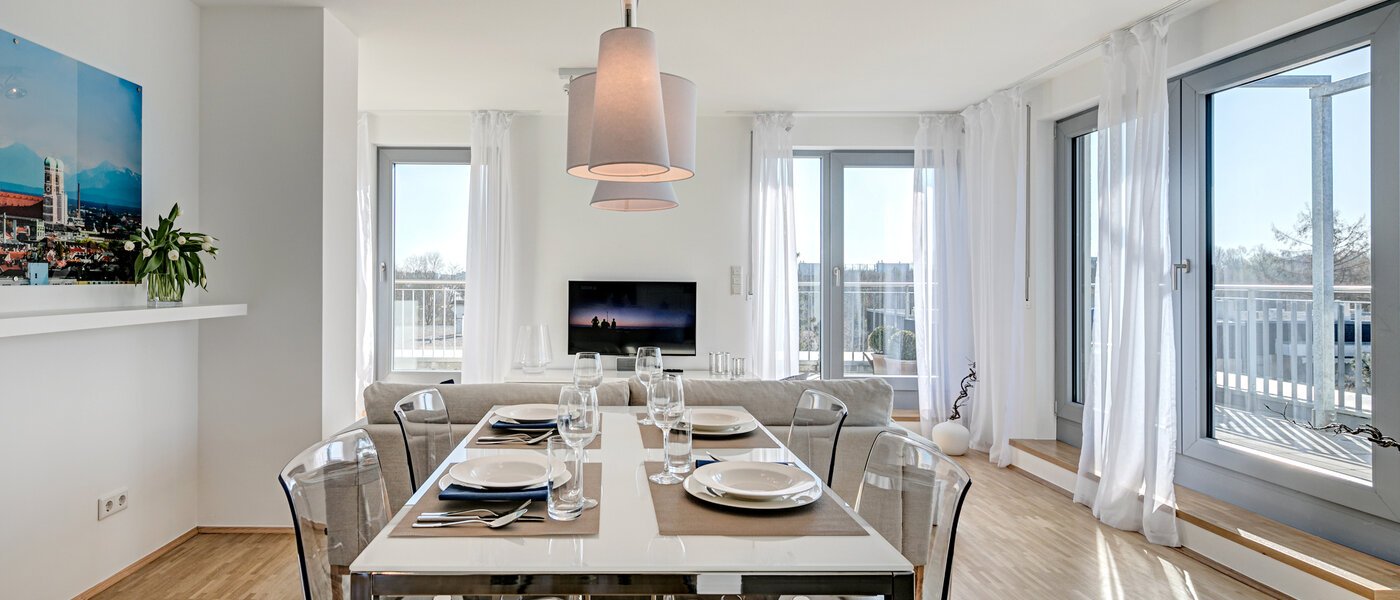 roof terrace apartment München Ramersdorf 05 living room 10340