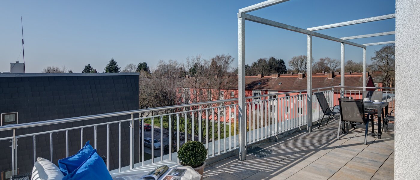 roof terrace apartment München Ramersdorf 03 terrace 10340