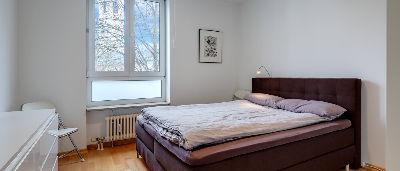 apartment München Haidhausen 01 sleeping area 10345