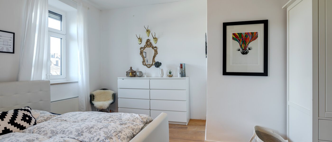 apartment München Ludwigsvorstadt 04 sleeping area 10346