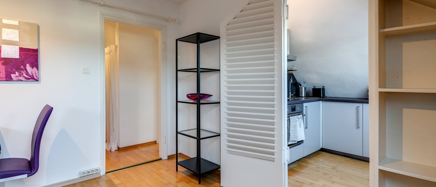 attic apartment München Maxvorstadt - Rund um den Josephplatz 04 living room 10347