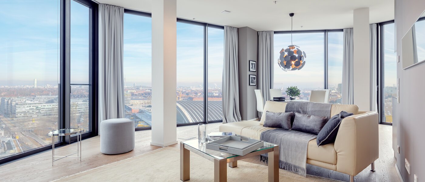 Loft München Nymphenburg 01 living area 10348