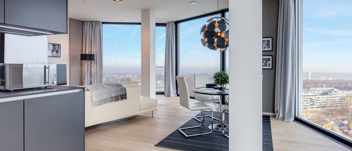 Loft München Nymphenburg 04 living area 10348