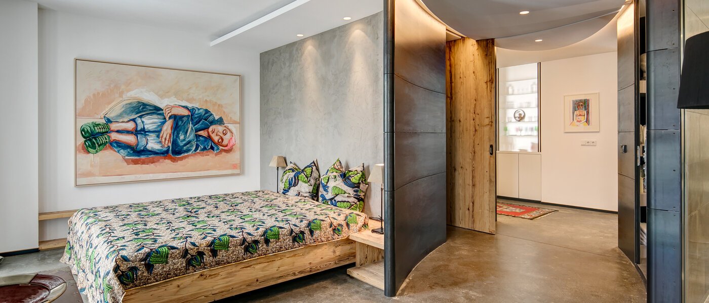 apartment München Maxvorstadt - Westen 02 sleeping area 10358