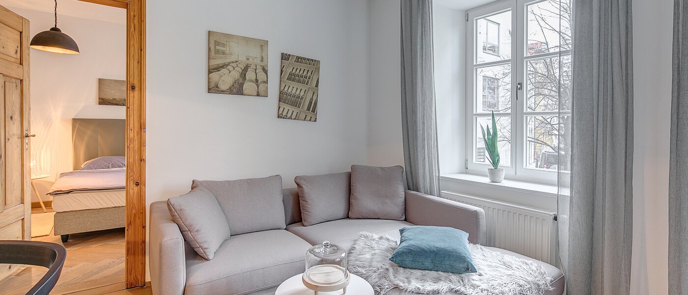 apartment München Lehel 02 living room 10369