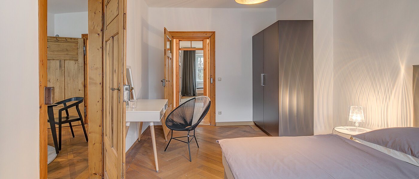 apartment München Lehel 04 sleeping area 10369