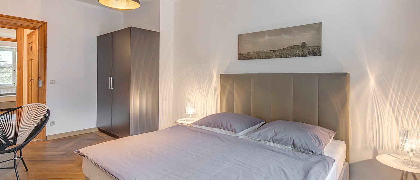 apartment München Lehel 05 sleeping area 10369