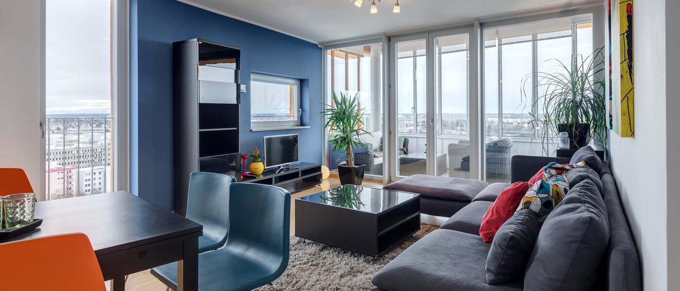 apartment München Obersendling 01 living room 10385