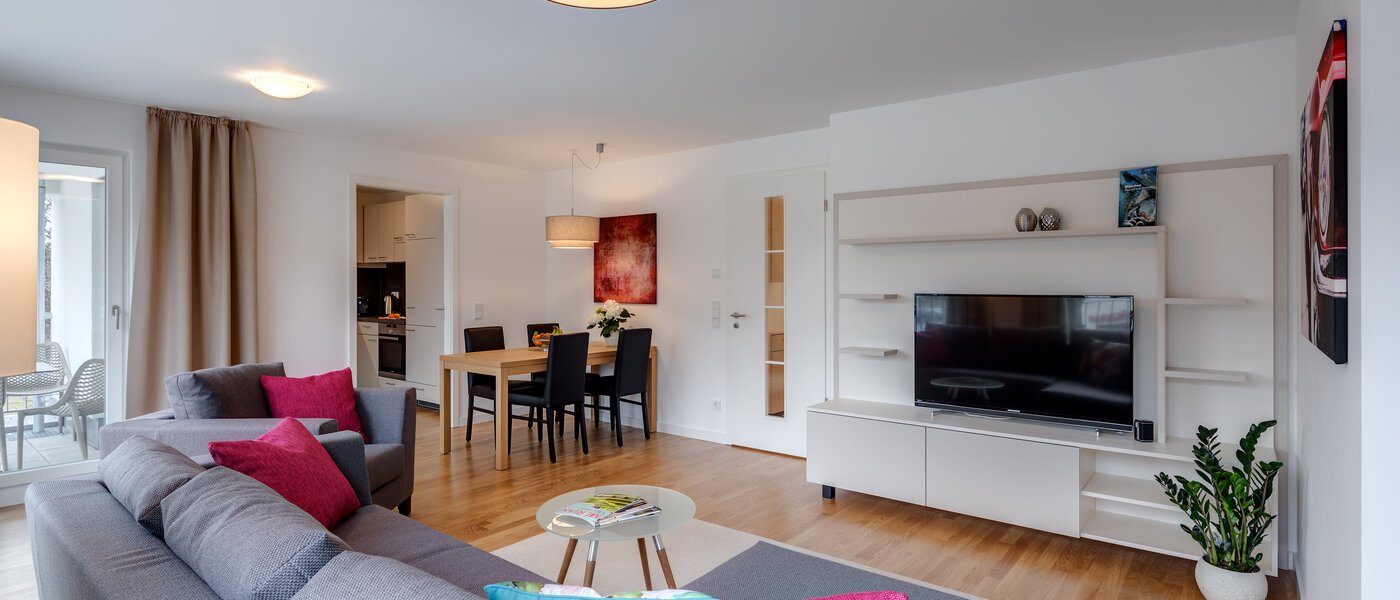 apartment München Am Hart 03 living room 10406