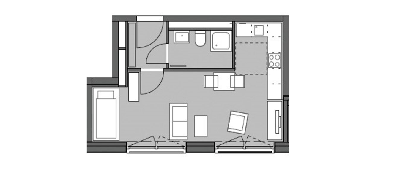 apartment München Am Hart 01 floor plan 10418