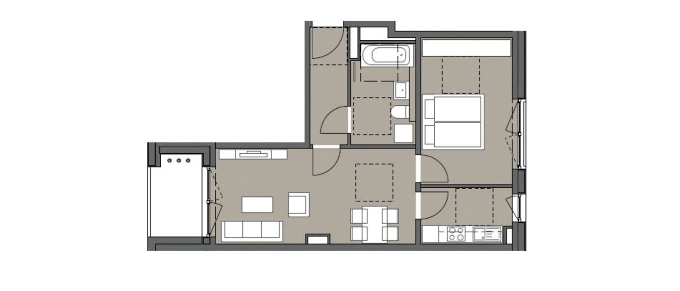 apartment München Am Hart 01 floor plan 10423
