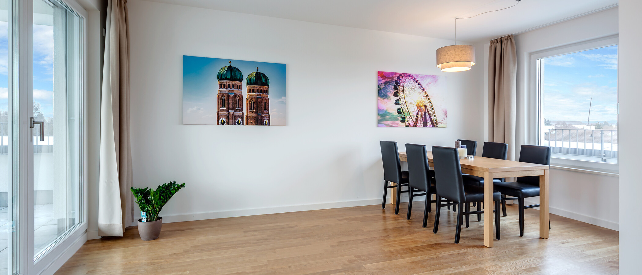 attic apartment München Am Hart 02 dining 10425