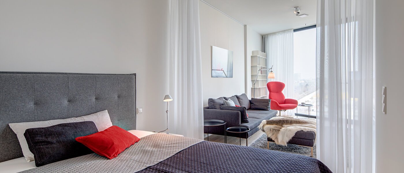 apartment München Nymphenburg 01 sleeping area 10429