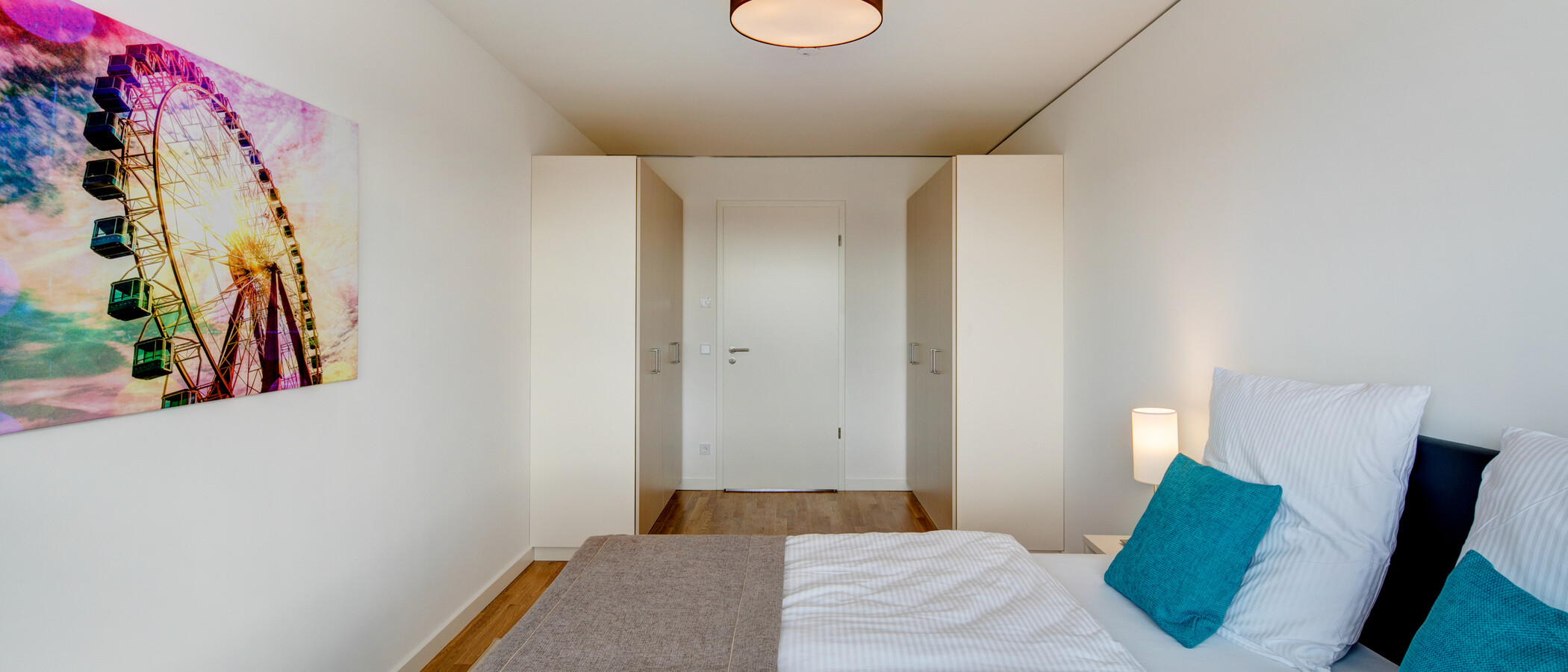 attic apartment München Am Hart 04 sleeping area 10439