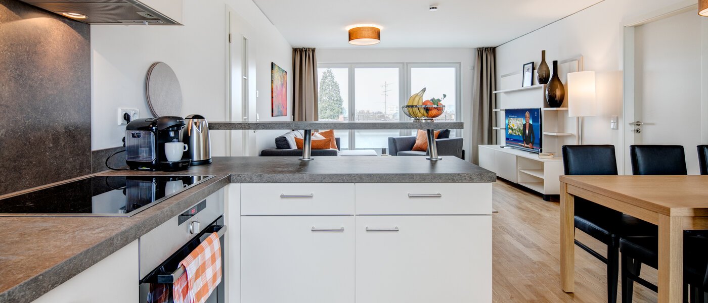 roof terrace apartment München Am Hart 02 kitchen 10440