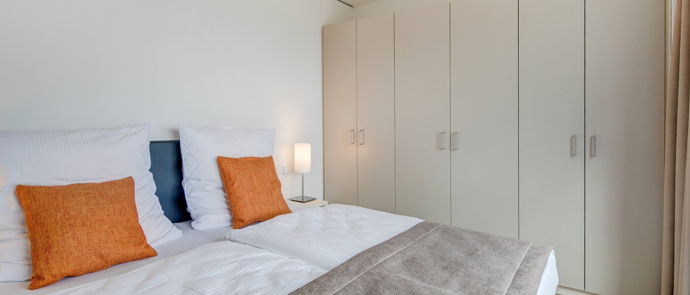 roof terrace apartment München Am Hart 04 sleeping area 10440