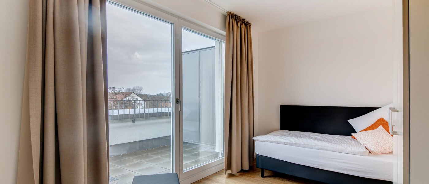 roof terrace apartment München Am Hart 02 2. sleeping area 10440