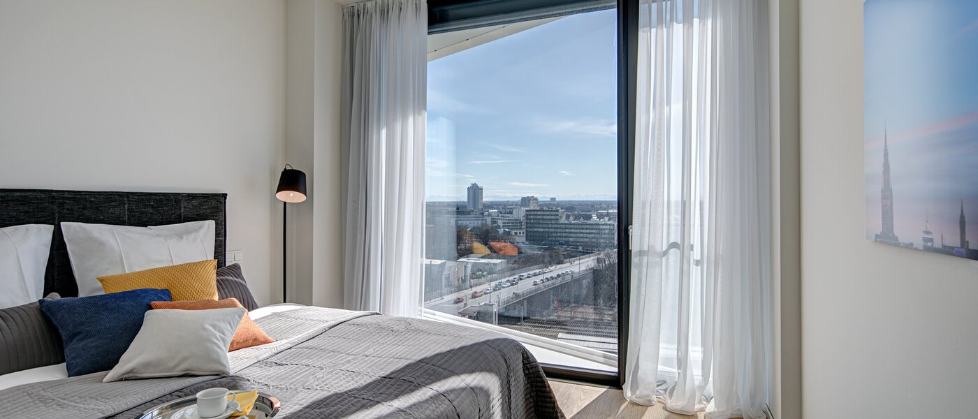 apartment München Nymphenburg 03 sleeping area 10451