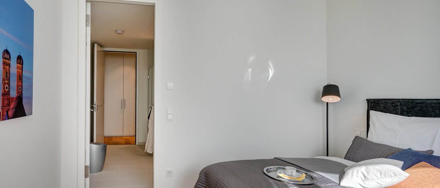 apartment München Nymphenburg 05 sleeping area 10451