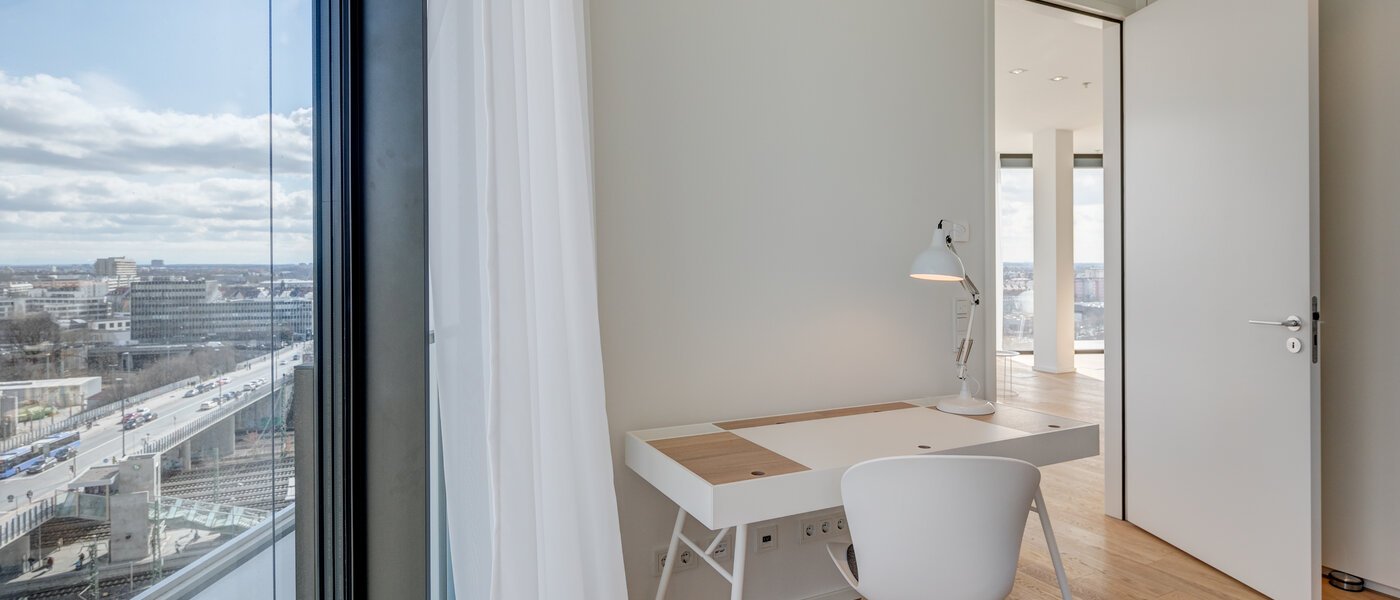 apartment München Nymphenburg 03 2. sleeping area 10451