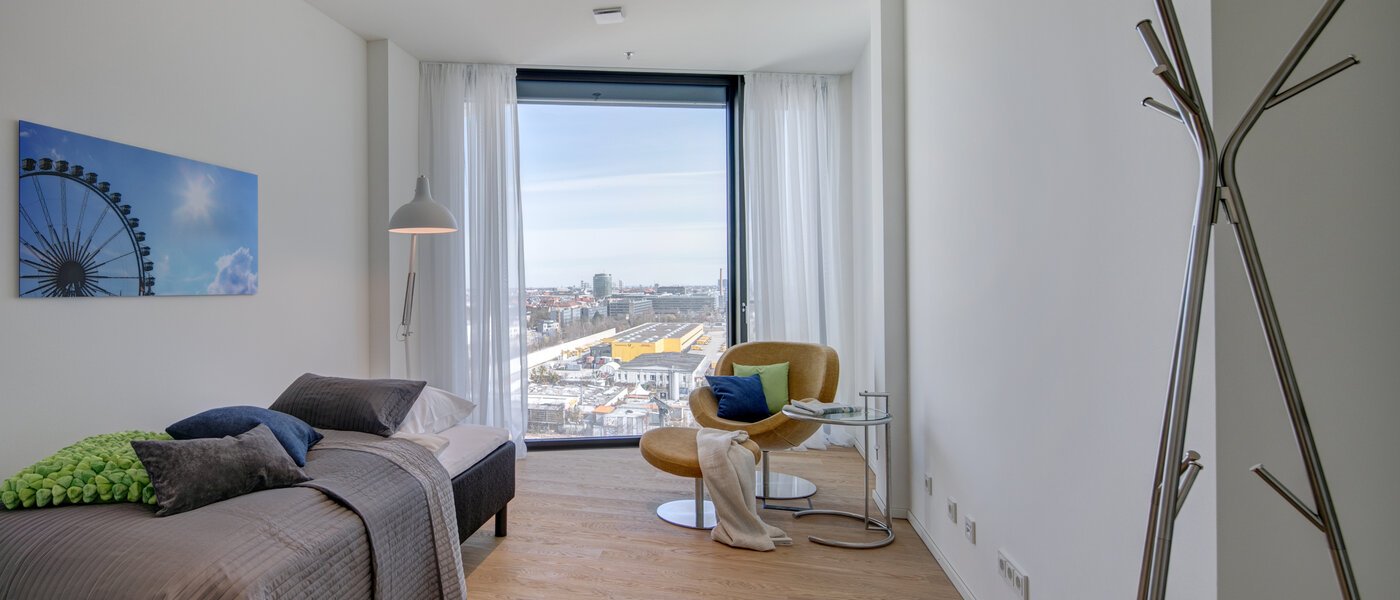 apartment München Nymphenburg 02 3. sleeping area 10451